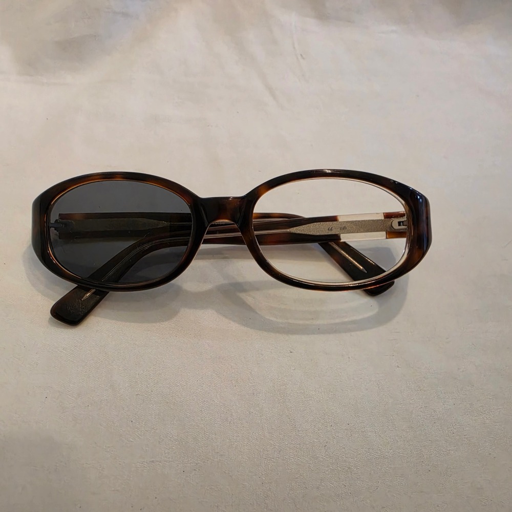 Coach Bonnie Eyeglass Frames Womens OS Dark Tortoise Fair Missing Lens Oval